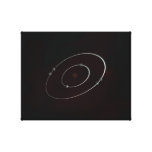 Carbon Atom Canvas Print