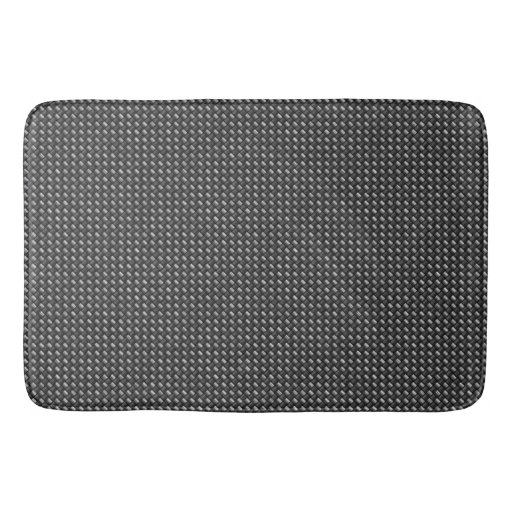 Carbon Fiber 1 Bath Mats Zazzle