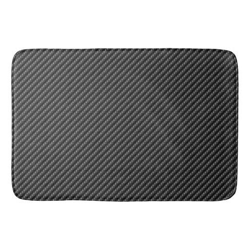 Carbon Fiber 2A Bath Mats Zazzle