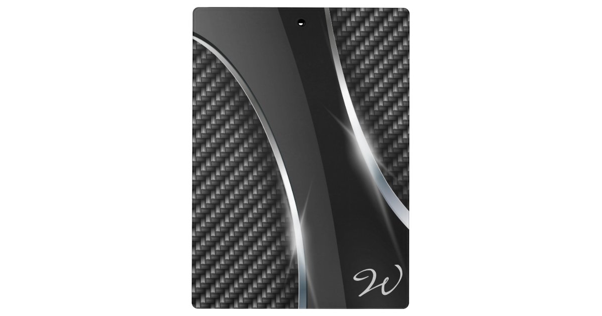 Carbon Fiber 3 Clipboard Zazzle