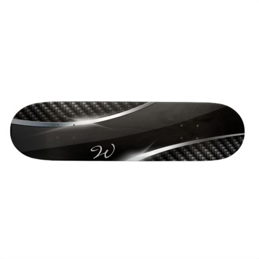 Carbon Fiber 3 Skateboard Zazzle