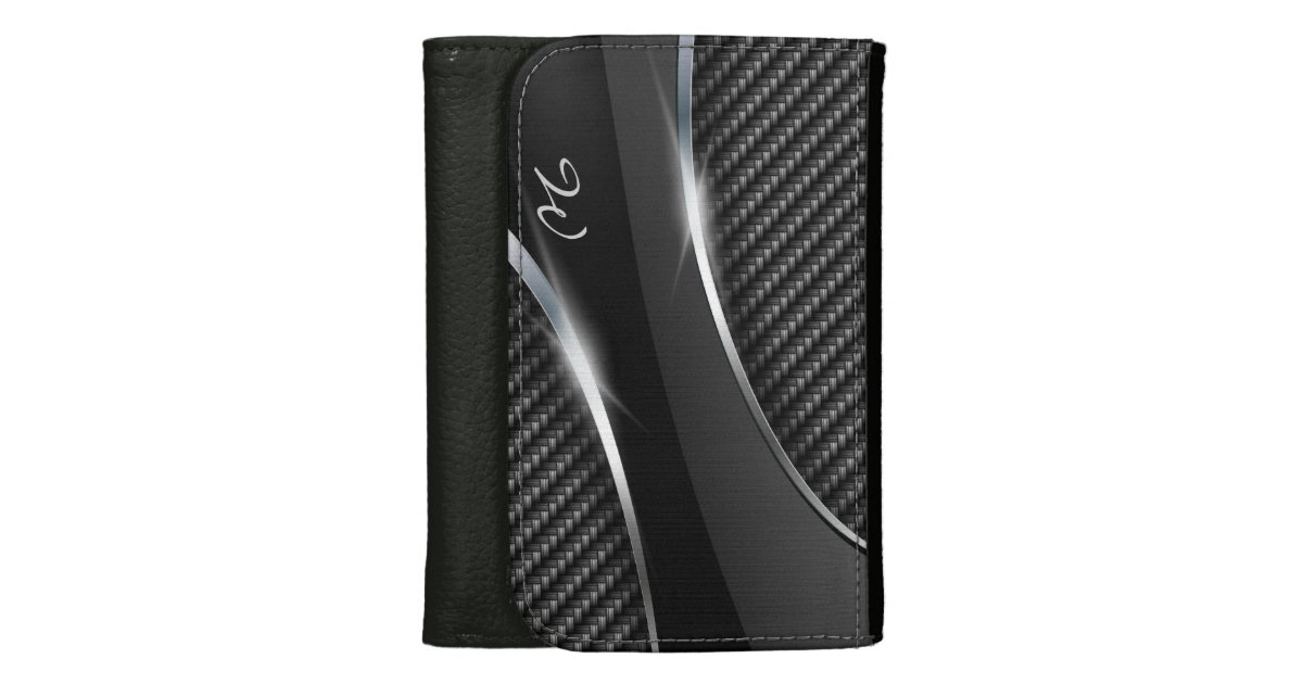 Carbon Fiber 3 Wallet Zazzle