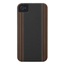 Carbon Fiber & Dark Wood iPhone 4 Case