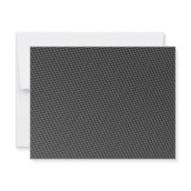 Carbon Fiber Material Invitations