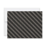 Carbon Fiber Material Custom Invites