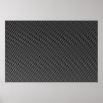 Carbon Fiber Material Poster