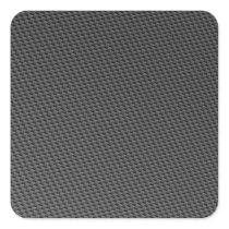 Carbon Fiber Material Square Sticker