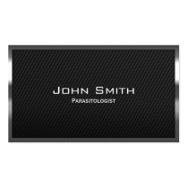 Carbon Fiber Parasitology Business Card