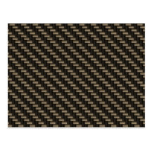 Carbon Fiber Pattern (faux) Postcards
