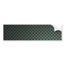 Carbon Fiber Patterned Bumper Stickers