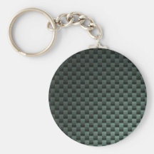 Carbon Fiber Patterned Key Chain