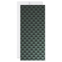 Carbon Fiber Patterned Custom Rack Cards