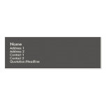 Carbon fiber skinny business card.