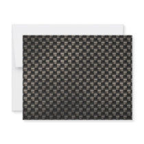 Carbon Fiber Texture Invitations
