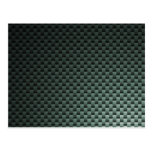 Carbon Fiber Texture Postcard