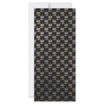 Carbon Fiber Texture Rack Card