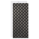 Carbon Fiber Texture Rack Card