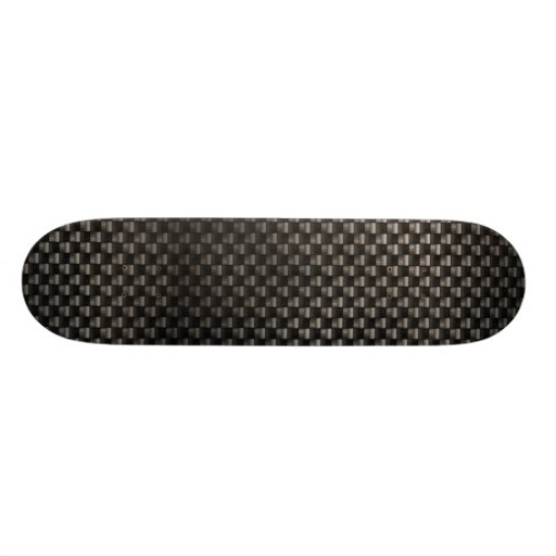 Carbon Fiber Texture Skateboard Deck Zazzle
