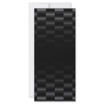 Carbon Fiber Textured Full Color Rack Card