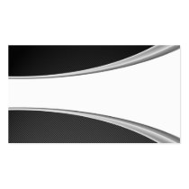Carbon Fiber White card Business Card