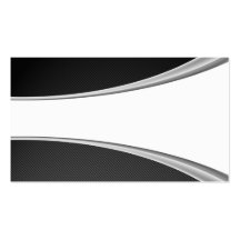 Carbon Fiber White card Business Card