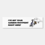 Carbon Footprint Bumper Stickers