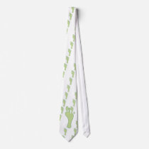 Carbon FootPrint Green Custom Ties