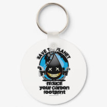 Carbon Footprint keychains by fightcancertees Carbon Footprint keychains