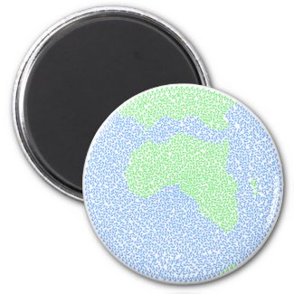 Carbon footprint magnet