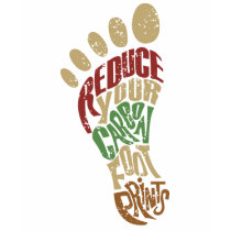 Carbon Footprints t-shirts