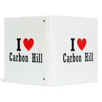 Carbon Hill, Alabama City Design 3 Ring Binders