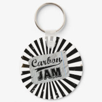 Carbon Jam Keychain