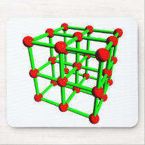 Carbon Molecule Mousepad