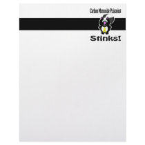 Carbon Monoxide Poisoning Stinks Skunk Awareness D Letterhead Template