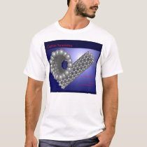 Carbon Nanotubes (front) t-shirts