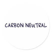 Carbon Neutral stickers by worldsfair Carbon Neutral stickers