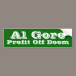 Carbon Profits bumper stickers
