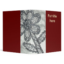 Carbon Space Daisy Binder