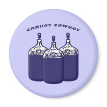 Carboy Cowboy Magnet