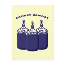 Carboy Cowboy Post Card