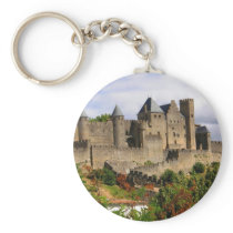 Carcassonne, France Key Chain