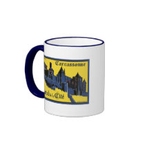 Carcassonne Hotel de la Cite Coffee Mugs