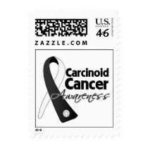 Carcinoid Cancer Awareness Ribbon Postage Stamps