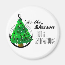 Carcinoid Cancer Christmas Miracles Magnet