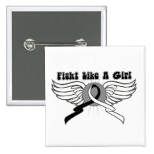 Carcinoid Cancer Fight Like A Girl Wings Pins