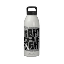 Carcinoid Cancer Fight The Fight Water Bottle