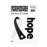 Carcinoid Cancer Hope Ribbon postage