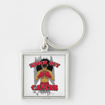 Carcinoid Cancer Knock Out Cancer Key Chains