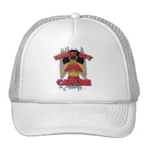 Carcinoid Cancer Knock Out Cancer Trucker Hat
