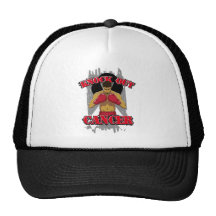 Carcinoid Cancer Knock Out Cancer Trucker Hats
